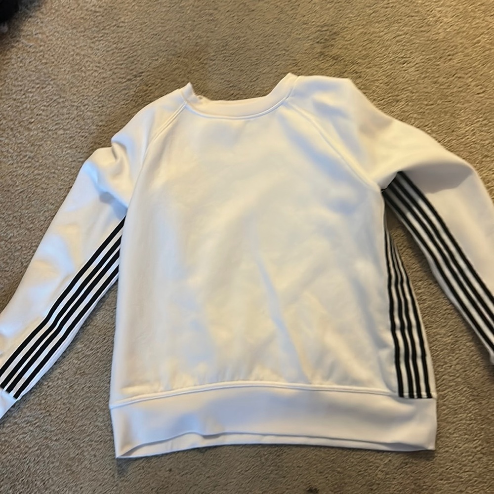 White crew neck